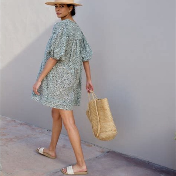 Mirth Belem Dress in Mint Field Flower - Picture 2 of 14